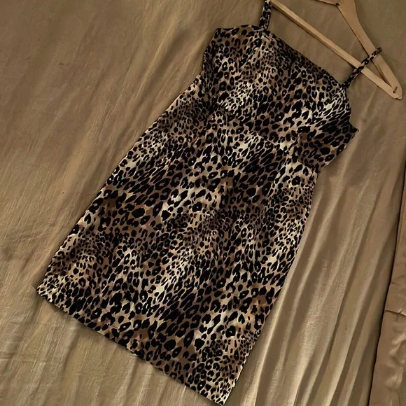Forever 21 Leopard Mini Dress - Picture 3 of 10